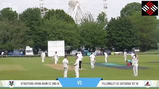 StratforduponAvon CC 2nd XI v Fillongley CC Saturday 1st XI [upl. by Leik613]