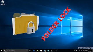 How to Lock Folders in Windows 10 Without software Installation  Windows 10 Tips and Tricks [upl. by Nnaeiram]