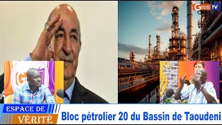 urgent Bloc pétrolier 20 du Bassin de Taoudeni [upl. by Ellekram]