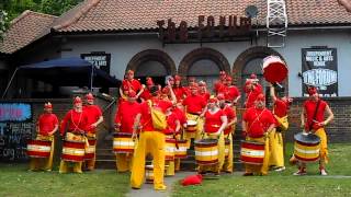 Bloco Fogo samba at Tunbridge Wells Forum May 2015 [upl. by Campman]