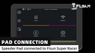 Speeder Pad connected to Flsun Super Racer [upl. by Pedroza]