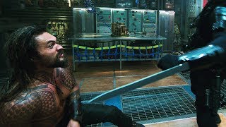 Aquaman vs Black Manta Submarine  Aquaman 4k HDR [upl. by Eitirahc]