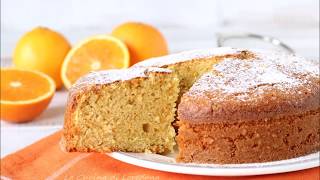 Torta di arance integrale  Wholemeal orange cake [upl. by Norraa]