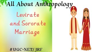 Levirate and Sororate Marriage  Preferential Marriage  ugcnet allaboutanthropology [upl. by Aivyls]