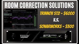 Room Correction For Mixing  Trinnov ST2 Pro vs SonarWorks [upl. by Ahsenra]