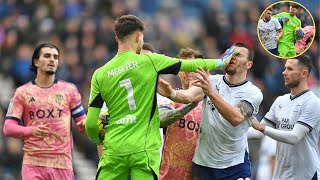 Dramatic Victory Preston North End vs Leeds United  Mesliers Red Card Sparks LateGame Heroics [upl. by Ayenet]