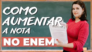 Como AUMENTAR sua NOTA no ENEM [upl. by Ahserkal]