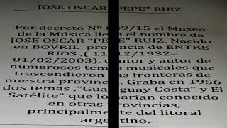 RECONOCIMIENTO AL PROF JULIO OMAR PELTZER EXDIRECTOR DE LA ETP  E RÍOS [upl. by Alysoun523]