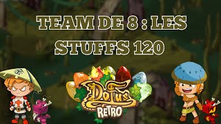 Aventure Allisteria 8  Les Stuffs 120  Proposition  DOFUS RETRO [upl. by Arihsat]