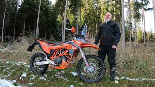 KTM 690 ENDURO R 2024  Review Saison 2024 [upl. by Amitak]