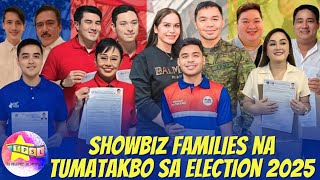 Showbiz Families na Tumatakbo sa Election 2025 [upl. by Aiekal565]