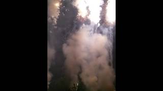 Fireworks in Greenup Ky with huge fireball at the end  070216 [upl. by Tteragram]