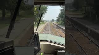 Thrills on Rails Inside the Cab of a HighSpeed Caterpillar Locomotive shortsviral shorts train [upl. by Juliann]