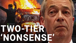 Nigel Farage’s twotier policing claims are ‘nonsense’  Matthew Syed [upl. by Ahsik692]