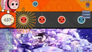 Senya  Kouakuma Apple Eurobeat mix osu taiko gameplay  hard [upl. by Cassi911]