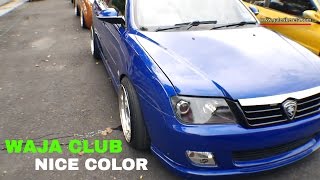 Proton Waja Metalic Blue Modified  Gathering Geng Sunroof GAGES 2016 [upl. by Cristoforo933]