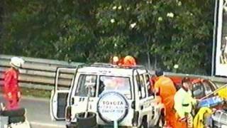 DTM 1995  Norisring  Fisichella crash [upl. by Voletta288]