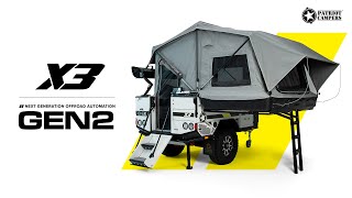 Introducing the ALLNEW GEN2 X3 Camper Trailer  Next Generation Offroad Automation [upl. by Alina530]