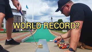 MINIGOLF WORLD RECORD [upl. by Low]