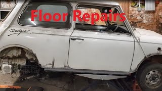 Project Designer Ep 21  Boot floor and seat base reapirs on my Austin Mini [upl. by Idahs]