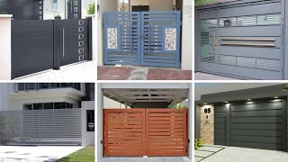 Top 100 Modern Main Gate Design 2024  Indian style front gate designs [upl. by Abshier]