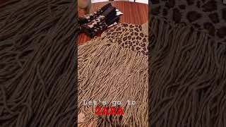 Lets go to ZARA Animal Print 2024 aw trends  fashion [upl. by Grayson406]