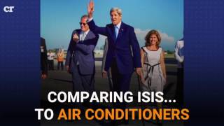 John Kerry Compares Air Conditioners to ISIS [upl. by Eiramyelhsa839]