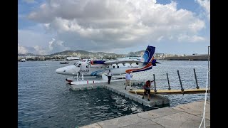 Las imágenes exclusivas del amerizaje del hidroavión en Ibiza [upl. by Domini917]