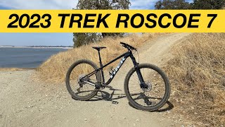 1ST TRAIL RIDE ON THE 2023 ROSCOE 7 [upl. by Ahsinirt]