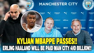 KYLIAN MBAPPE PASSES 🔴 ERLING HAALAND WILL BE PAID MAN CITY 410 BILLION 🔥 [upl. by Willcox63]