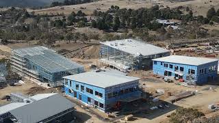 Jindabyne Education Campus construction progress  September 20203 [upl. by Adihaj964]