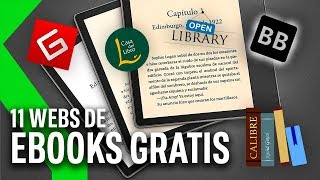 11 WEBS para DESCARGAR EBOOKS GRATIS para tu KINDLE  Xataka TV [upl. by Aitnecserc]