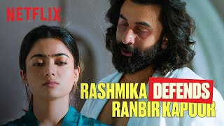 Rashmika FIGHTS back for Ranbir in Animal  Anil K Bobby D Sandeep Reddy [upl. by Friedman16]