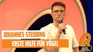 Johannes Steuding  UNCUT  Erste Hilfe für Vögel  Quatsch Comedy Club  Live Show  Berlin [upl. by Anomahs596]