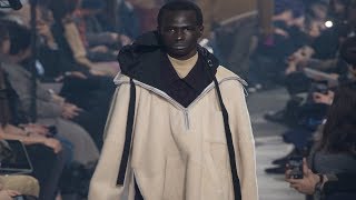 Lanvin  FallWinter 201819  Menswear  Paris Fashion Week [upl. by Dimitry]