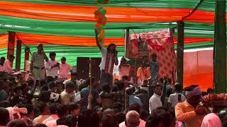 Amit saini rohtakiya safidon Live show CM Haryana song Dada ram kumar gautam rally [upl. by Jacobba]