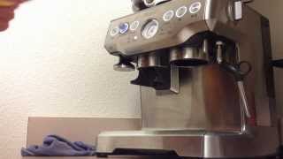 Double Shot Espresso on my Breville BES870XL [upl. by Nnayram]