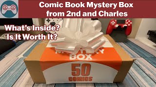 Comic Book Mystery Box from 2nd and Charles [upl. by Rehtnug]