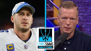 NFL Week 7 preview Detroit Lions vs Baltimore Ravens  Chris Simms Unbuttoned  NFL on NBC [upl. by Nolyaj]