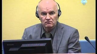 Initial Appearance  Mladić Part 13  3 June 2011 [upl. by Nosdrahcir]