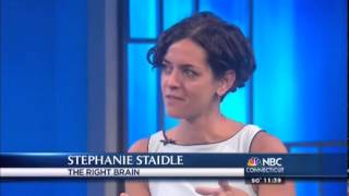 Right Brain Thinking Explained on NBC Connecticut Television [upl. by Eimmas]