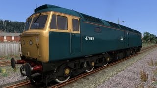 Railworks 2013  BR Blue Class 47 47243 [upl. by Yrrek]