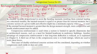 9 Reinforced Concrete Design  Compression Steel Yields  Compression Steel Does Not Yield [upl. by Norel]