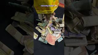 🤑🐷Piggy bank opening  Guess how much money saved 💰 shorts savings tamil money diwali modi [upl. by Ogires]