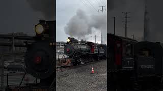 Polson Logging No2 282 Mikado at the Oregon Rail Heritage Center [upl. by Pia]