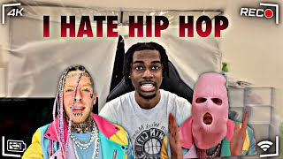 TOM NEEDS TO BE CANCELED TOM MACDONALD I HATE HIP HOPOFFICIAL MUSIC VIDEO FIRST TIME REACTION [upl. by Ojybbob]