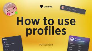 How to use profiles  Guilded tutorial [upl. by Inoue]