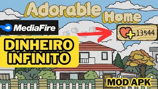 Adorable Home DINHEIRO INFINITO Apk Mod MediaFire 2024 [upl. by Penhall]