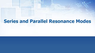 Series amp Parallel Resonance Modes  ECS Inc International [upl. by Saxet]