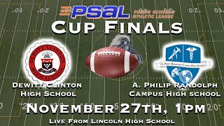 PSAL Football Cup Finals [upl. by Eisse451]